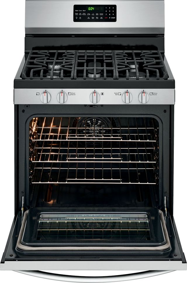 Frigidaire Gallery® 29.88" Stainless Steel Free Standing Gas Range-1