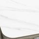 Intercon Alexa White Aluminum/Stone Outdoor Coffee Table-3