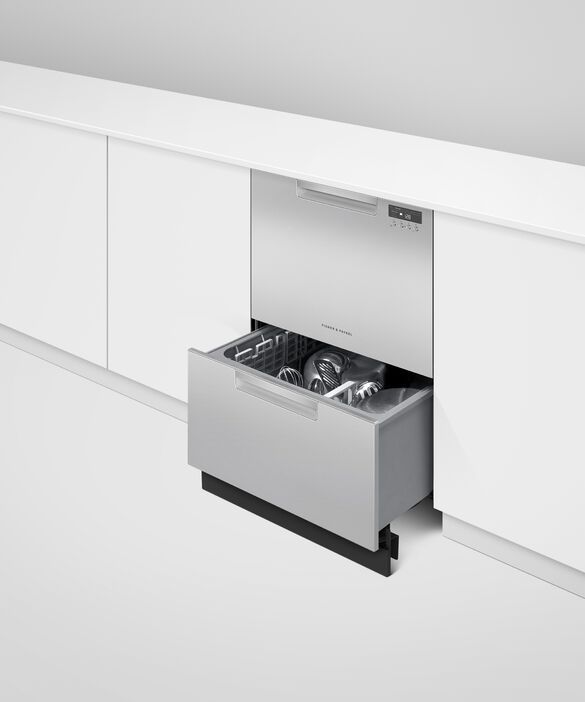 Fisher & Paykel Series 7 24" Stainless Steel Double DishDrawer™Dishwasher-3