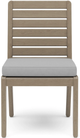 homestyles® Sustain Gray Outdoor Dining Chair Pair-1