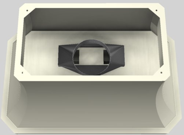 Vent-A-Hood® Designer Series 48" Biscuit Island Range Hood-2