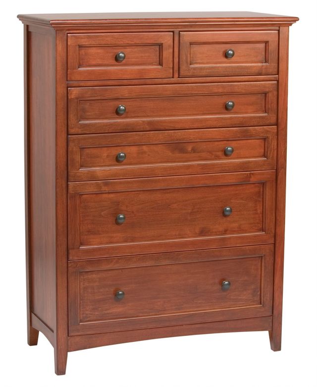 Whittier Wood® Furniture McKenzie Glazed Antique Cherry Chest