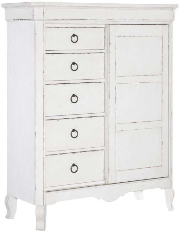 Legacy Classic Vintage Market Picket Fence 5-Drawer Chest-0