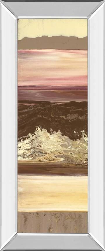 Classy Art Down Under I by Dlynn Roll Mirroed Frame Wall Art-0