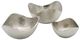 A & B Home Lindi 3-Piece Silver Aluminum Bowl Set-0