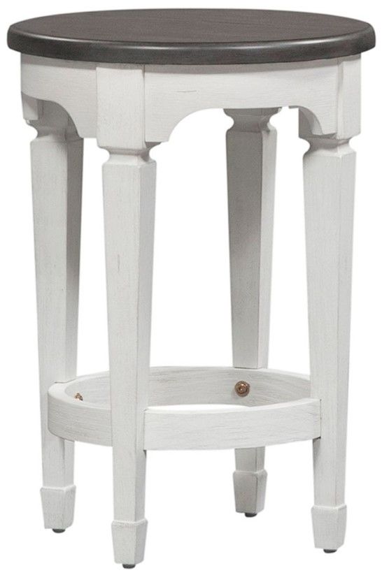 Liberty Furniture Allyson Park 4-Piece Charcoal/Wirebrushed White Occasional Table Set-3