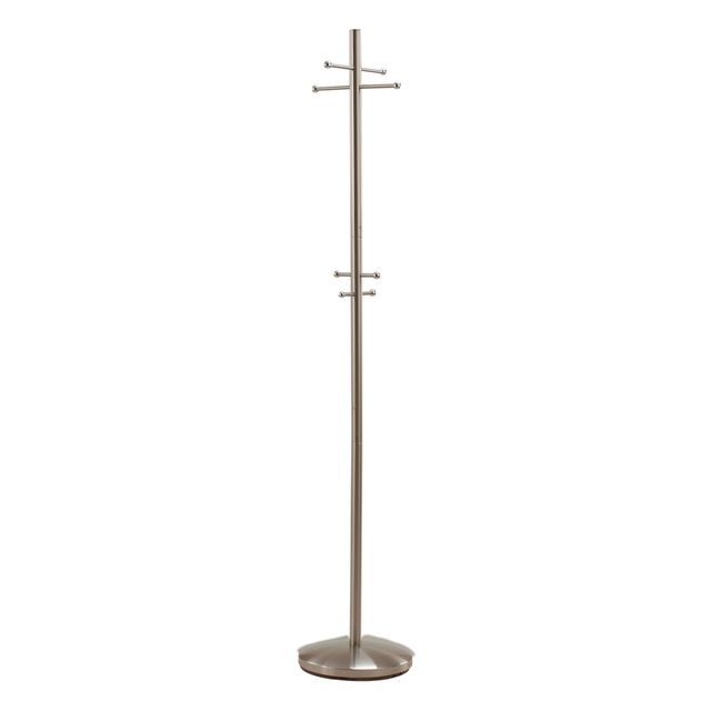 Adesso® Brushed Steel Coat Rack-0
