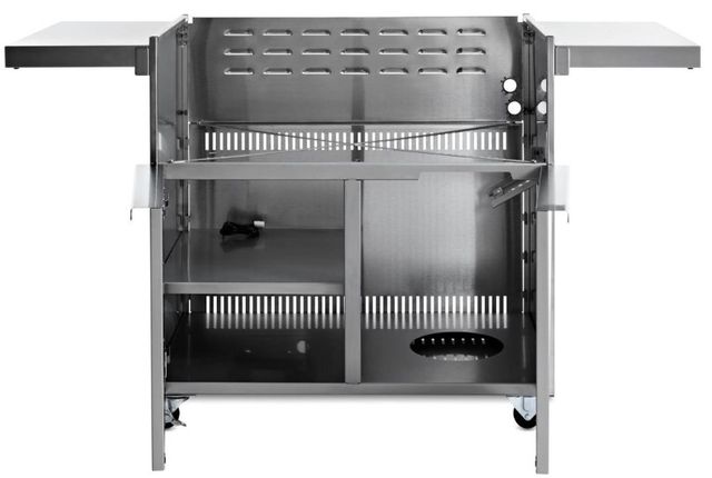 Lynx® Sedona 36" Brushed Stainless Steel Grill Cart-1