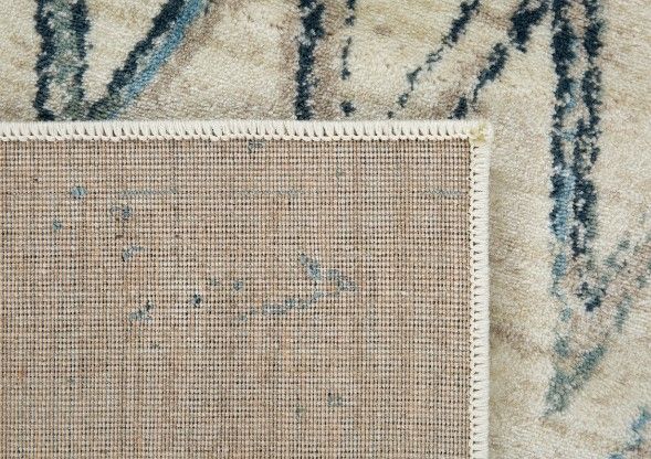 KAS Rugs Heritage Blue/Ivory Chevron 5'x8' Area Rug-2