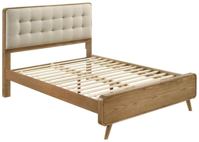 Coaster® Robyn Cool Beige/Light Ash Eastern King Platform Bed -1