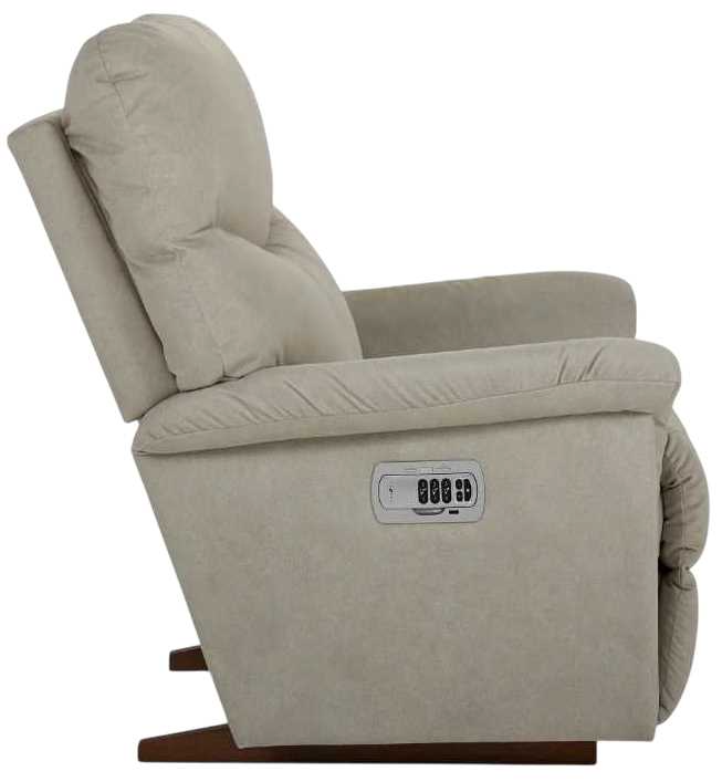 La-Z-Boy® James Oyster Power Rocking Recliner with Headrest and La-Z-Boy® James Oyster Power Rocking Recliner with Headrest and