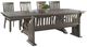 Elements International Stone 6-Piece Smokey Walnut Dining Set-0