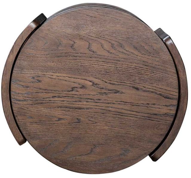 Liberty Furniture Warren Park Coffee Brown Chairside Table-3