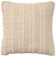 Nourison Home™ Mina Victory Lifestyle Ivory Woven Stripes 18"x18" Throw Pillow-0