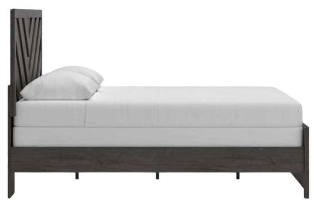 Signature Design by Ashley® Prendonea Charcoal Queen Panel Bed-2