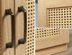 Sauder® Harmony Ash™ Rattan Door Storage Cabinet-3
