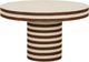TOV Furniture Lyra Brown/Natural Striped Coffee Table-3