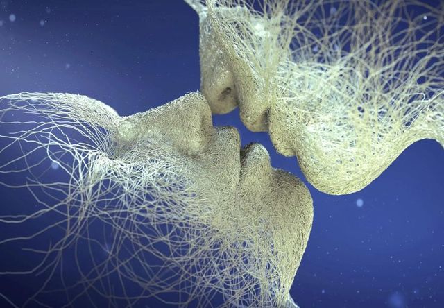 Classy Art Lasting Kiss Wall Art-1