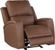Leather Italia™ Cambria Aria Brown Haven Power Glider Recliner with Lumbar-0