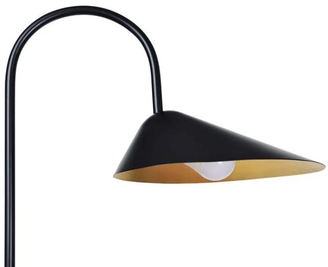 Renwil® Forte Matte Black Floor Lamp-1