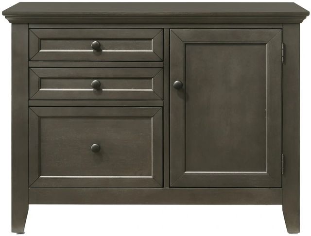 Intercon San Mateo Gray Credenza -2
