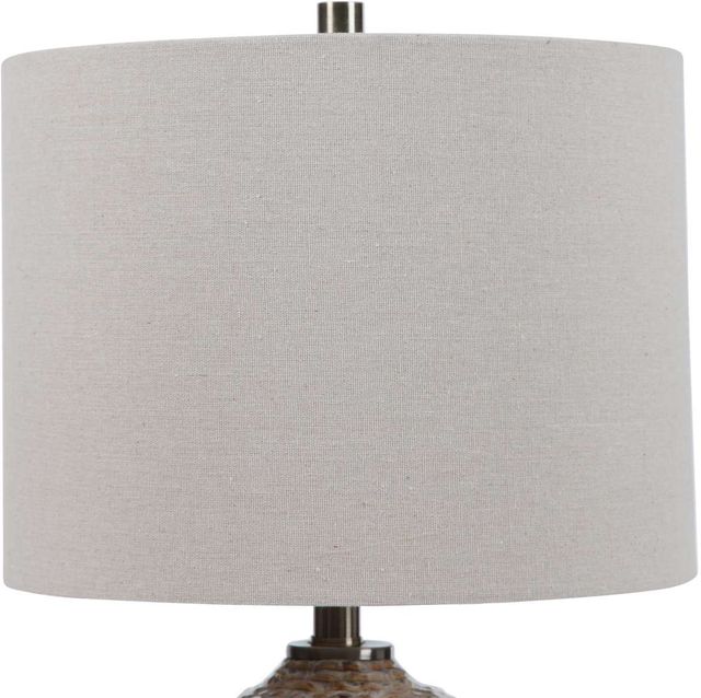 Uttermost® Lagos Brown Glaze Table Lamp-4
