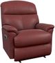 La-Z-Boy® Reed Wine Leather Power Wall Recliner with Headrest and Lumbar-0