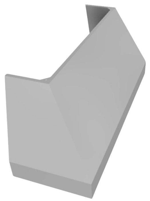 Vent-A-Hood® Designer Series 66" Stainless Steel Wall Mounted Range Hood-1