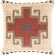 Surya Gada Rust 22"x22" Toss Pillow with Down Insert-0