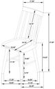 Coaster® Middleton 9-Piece Natural Extension Leaf Dining Set-4