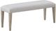 Winners Only® Xena Gray Dining Bench-0