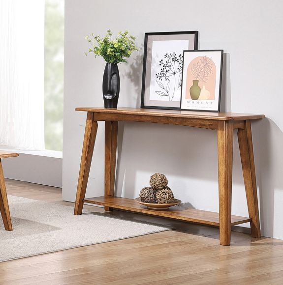 Winners Only® Portland Medium Brown Sofa Table-1