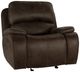 New Classic® Home Furnishings Brookings Brown Manual Glider Recliner-0