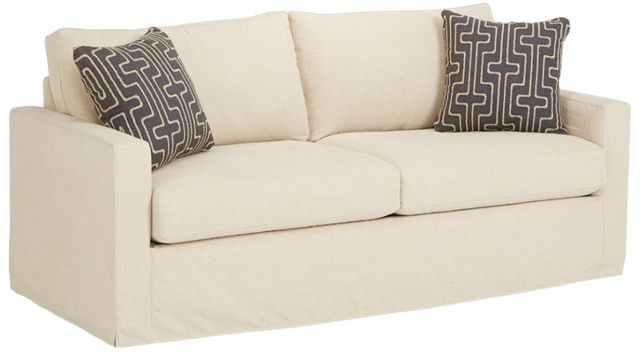 Four Seasons Customizable McMichael 2-Seat 37'' Slipcovered Sofa-0