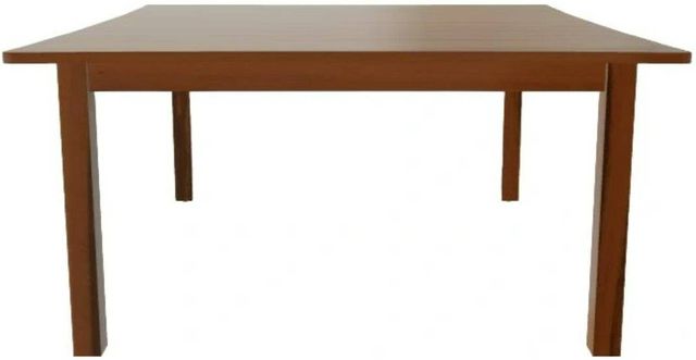 Mavin Customizable 60" x 60" Concave Extendable Dining Table with 12" Leaf-2