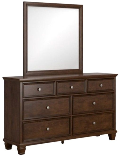 Signature Design by Ashley® Danabrin Brown Dresser and Mirror-0