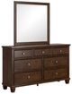 Signature Design by Ashley® Danabrin Brown Dresser and Mirror-0