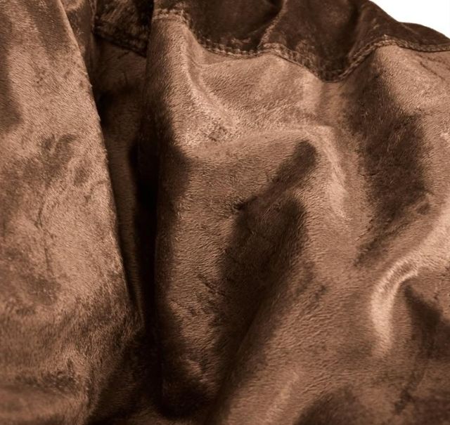 CordaRoy's® Original Brown Plush Fur Queen Bean Bag Chair-3