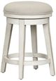 Liberty Furniture Modern Farmhouse Flea Market White/Gray Console Swivel Stool-0