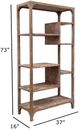Nest Home Collections Morgan Natural Gray Etagere-3