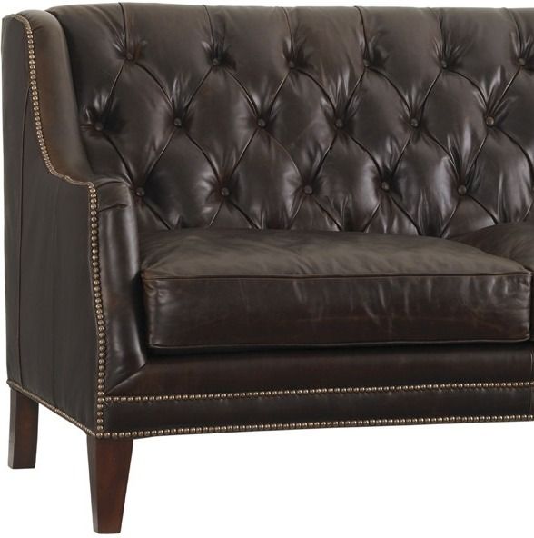 Lexington Home Customizable Tommy Bahama Sloane Leather Settee-1