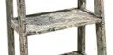 American Wholesale Furniture WLAD Barnwood Ladder Bookcase-1