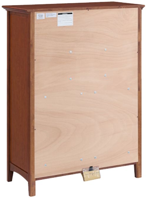 Whittier Wood® Furniture McKenzie Glazed Antique Cherry 6-Chest-3