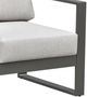 Intercon Navarro Gray/Mocha Fabric/Metal Outdoor Chair-2