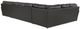 Jackson Furniture Denali 3-Piece Steel Right-Arm Facing Sectional and Chaise-4