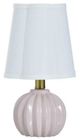 Stylecraft Ophelia Pink Peony Table Lamp-0