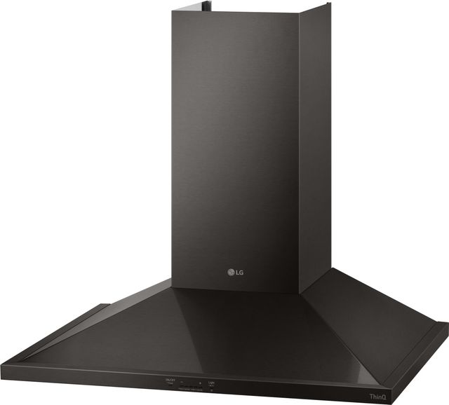LG 36" Black Stainless Steel Wall Hood-3