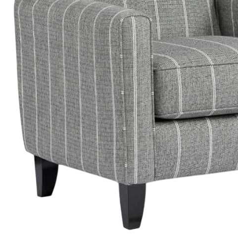 Fusion Furniture Homecoming Stone Gray Accent Chair-1