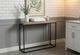 Sunny Designs™ Jax Brown Medium Console Table with Black Base-2