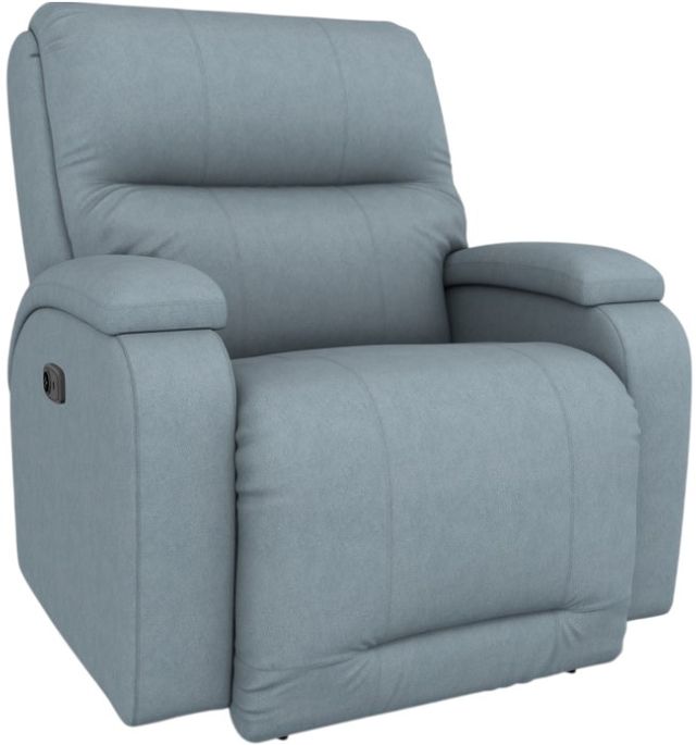 Best® Home Furnishings Customizable Maverly Leather Power Tilt Headrest Swivel Glider Recliner-0
